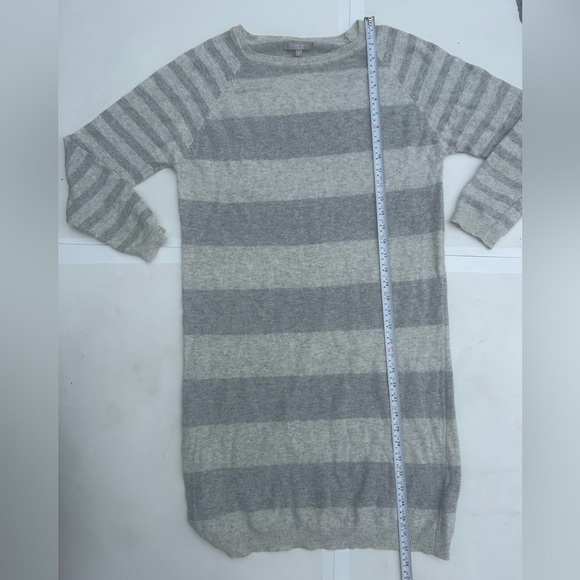 CARINA Ricci merino wool blend made in Italy knit striped sweater dress sz small - Picture 6 of 7